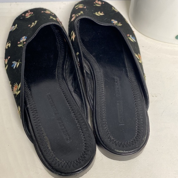 Chelsea Textiles Embroidered Mules Size 7 - Picture 5 of 9